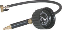 Handreifenfüller ungeeicht, 0- 25 bar, Hebel-Stecker Reifenfüller