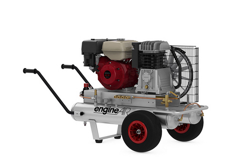 AEROTEC Kolbenkompressor 790-17+17 HONDA Benzinmotorantrieb mit Benzinantrieb