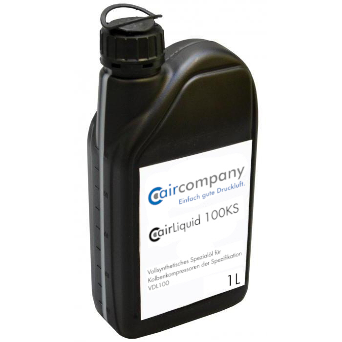 Öl für Kolbenkompressoren CairLiquid 100 KS Gebindegröße: 1Liter Kompressorenöl