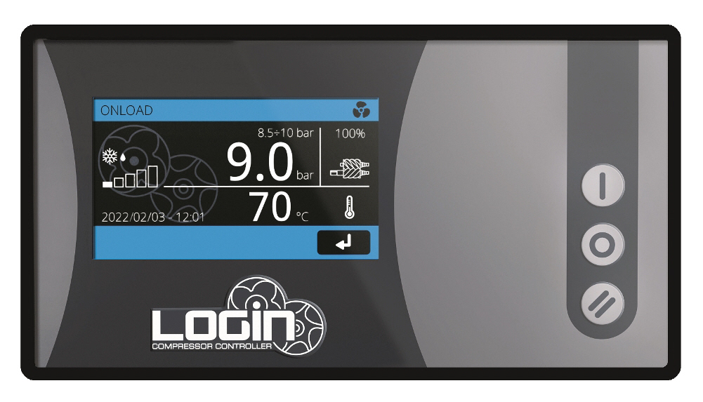 POWERSYSTEM Schraubenkompressor NOBEL 11-08 (IE3) LOGIN Standard