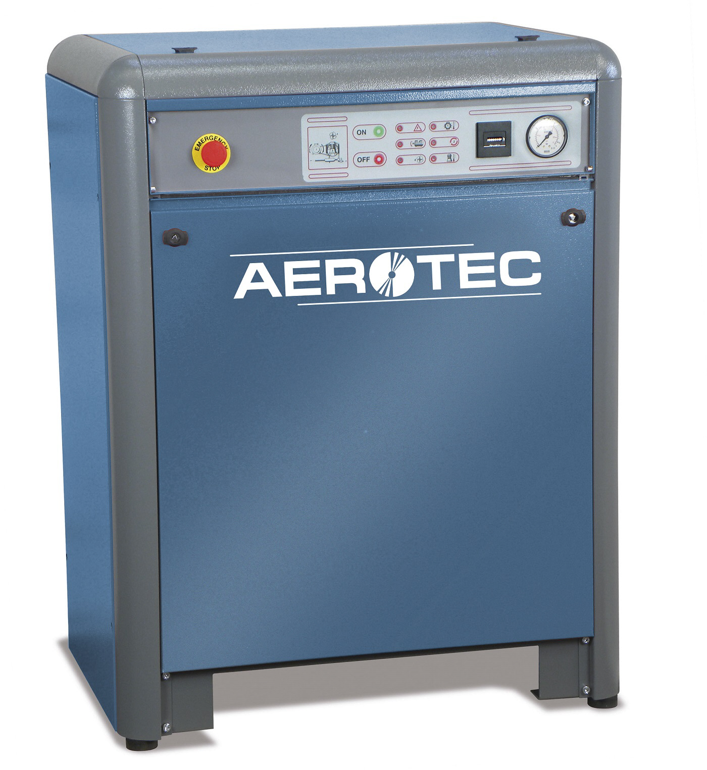 AEROTEC Kolbenkompressor Silent Basis PRO B-AK50-15 mit ST Schaltung Stationäre schallgedämmte Kompressoren