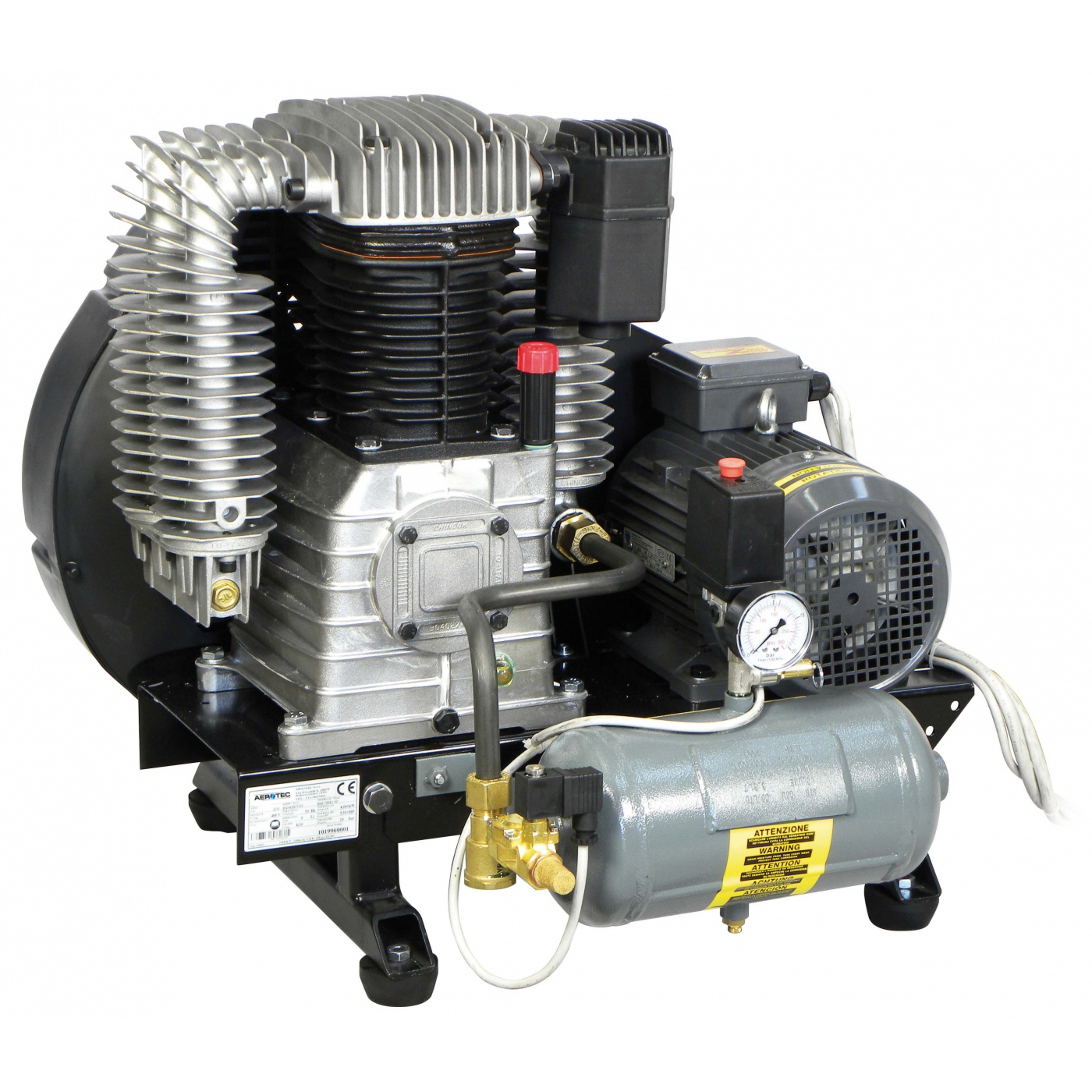 AEROTEC Kolbenkompressor Basis AK50 - 7,4KW inkl. Stern Dreieecksschalter Beistellaggregate