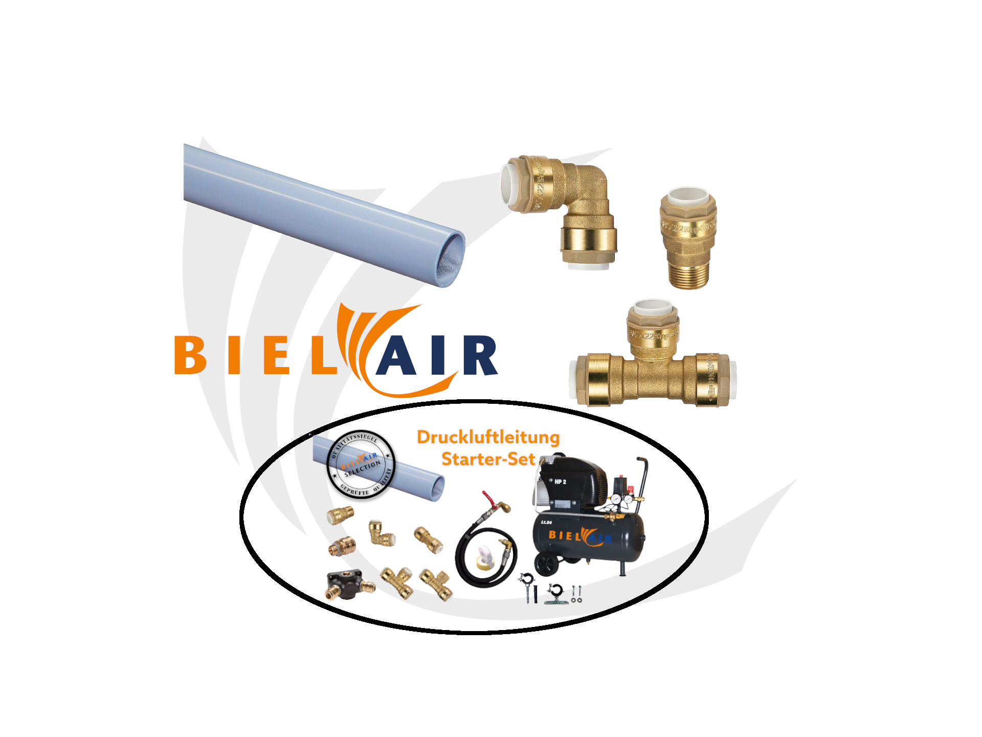 BielAir Rohrleitungen BielAir System