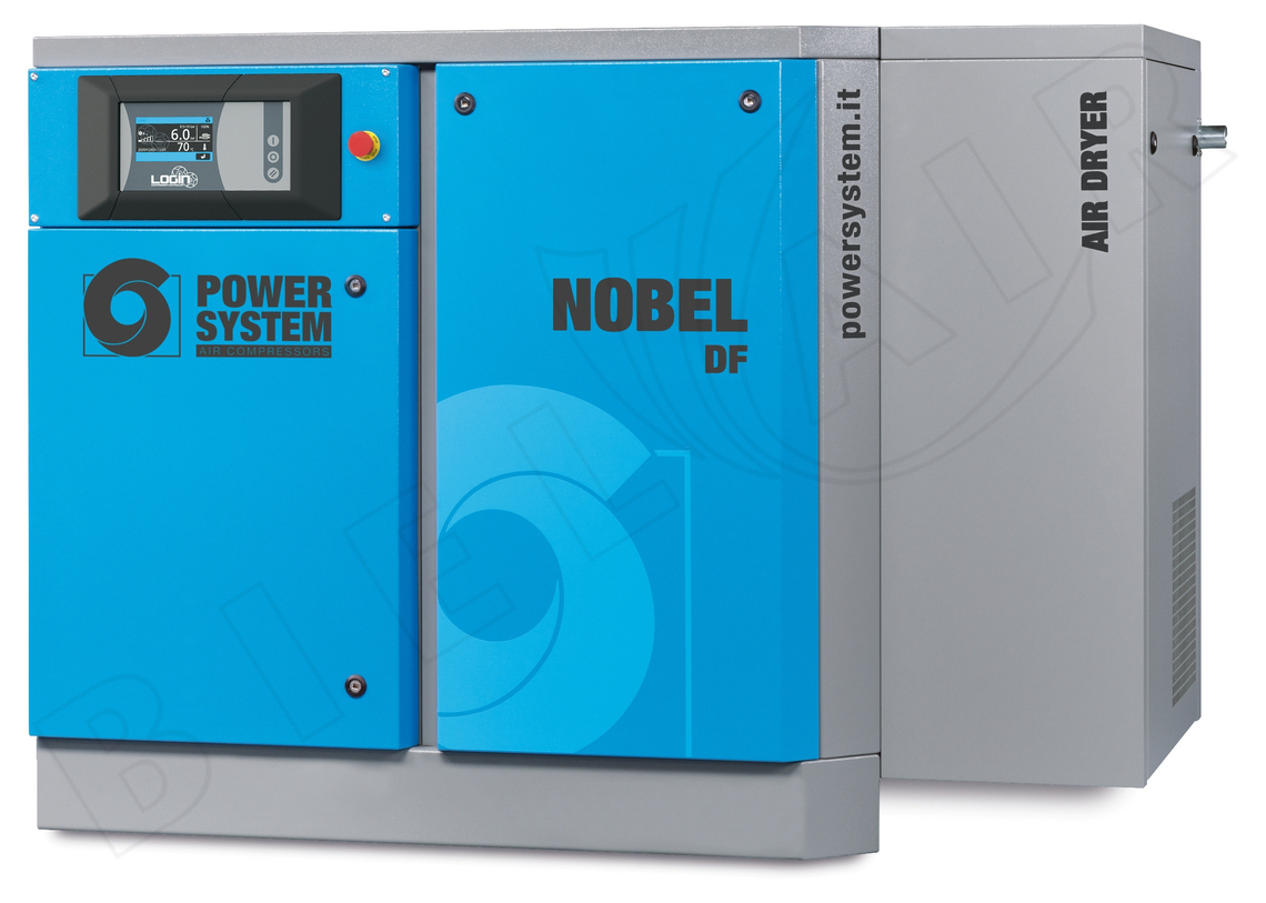 POWERSYSTEM Schraubenkompressor NOBEL 15-10 DF (IE3) LOGIN Standard mit Kältetrockner