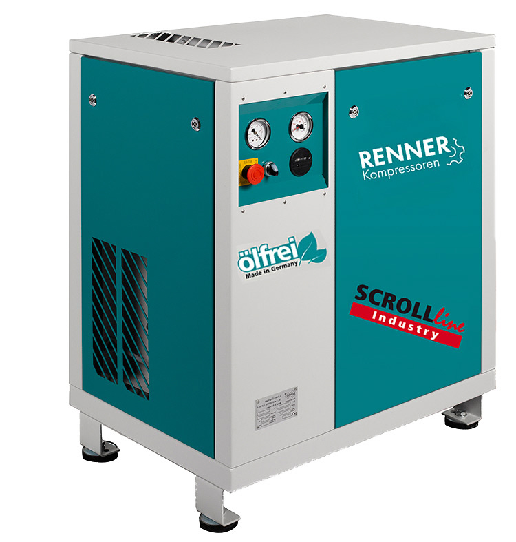 RENNER SCROLL-Kompressor SL-I 2,2 I Liefermenge 238 l/min Stationäre ölfreie Kompressoren