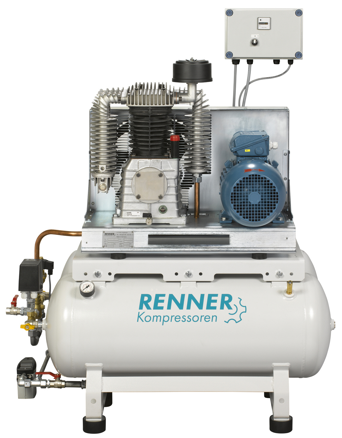 RENNER Kolbenkompressor RIKO 960/2x90 Stationär