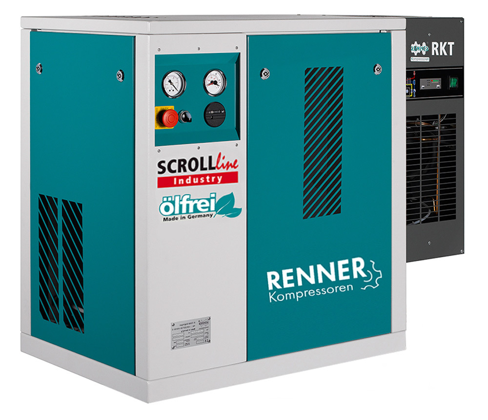 RENNER SCROLL-Kompressor SLK-S 5,5 Stationäre ölfreie Kompressoren