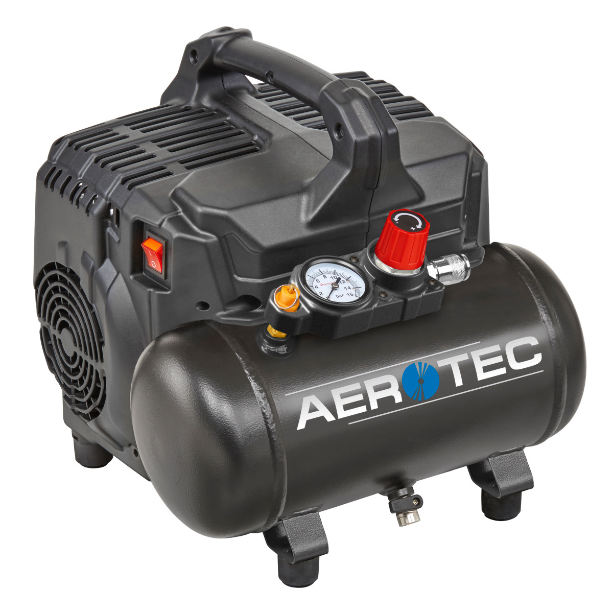 AEROTEC Kolbenkompressor Supersil 6 ölfrei - 230 V Kompressoren für Vernebelung