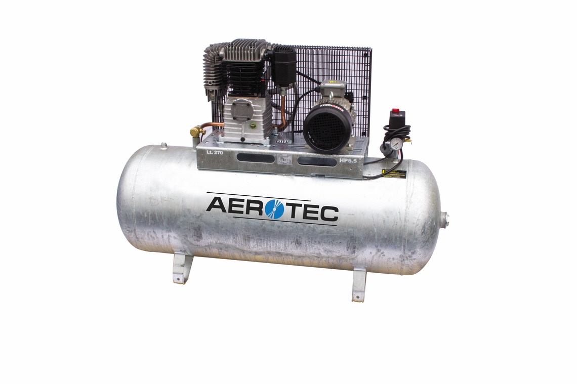 AEROTEC Kolbenkompressor N59-270 Z PRO liegend Stationär