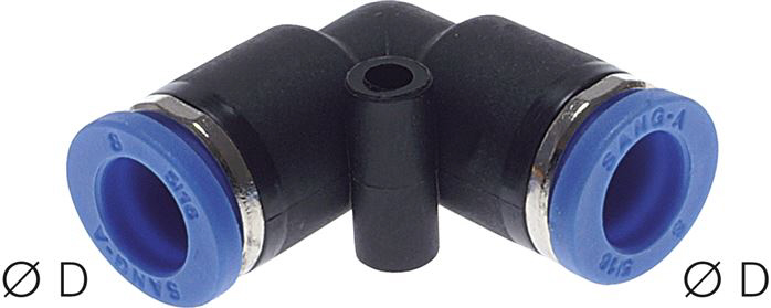 Winkel-Steckanschluss 8mm, IQS-Standard Standard