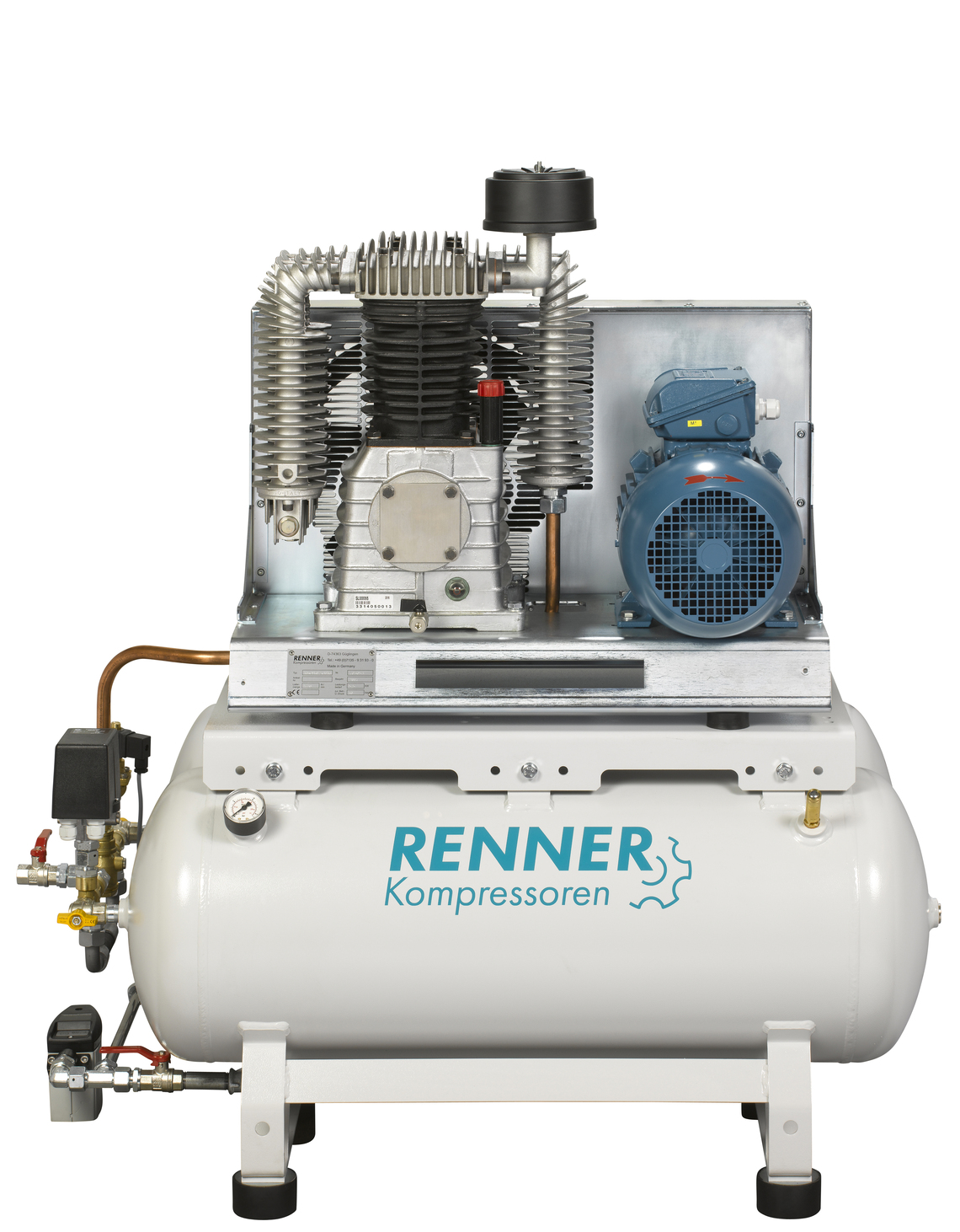 RENNER Kolbenkompressor RIKO 960/2x90 O Stationär