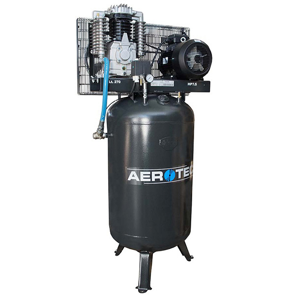 AEROTEC Kolbenkompressor N65-270 PRO AD2000 - K30 stehend 400 Volt Stationär