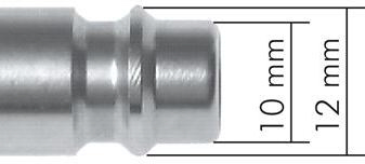 Kupplungsstecker (NW7,2) G 1/4"(IG), Messing, für Drucklufttechnik Messing