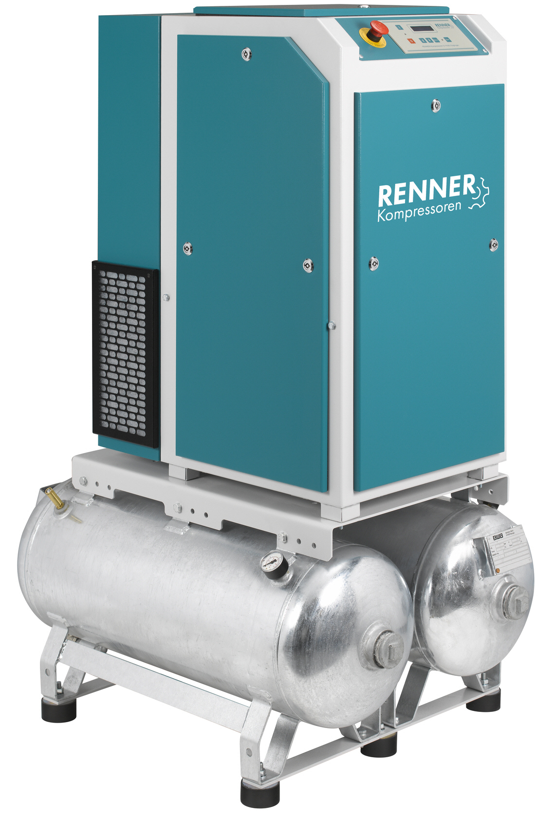 RENNER Schraubenkompressor RSDF-PRO 7,5 I 2x90 Liter Behälter Baureihe RSDF-PRO 5,5 - 7,5