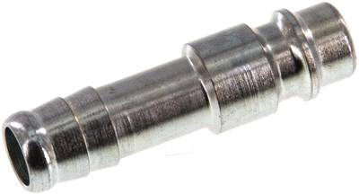 Kupplungsstecker (NW7,2) 10mm Schlauch, Stahl gehärtet & verzinkt, für Drucklufttechnik Stahl gehärtet verzinkt