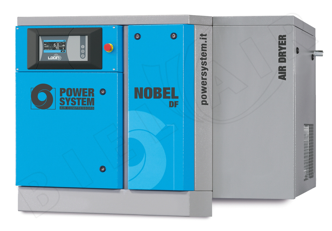 POWERSYSTEM Schraubenkompressor NOBEL 7.5-10 DF (IE3) LOGIN Aktionen